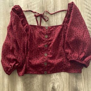Xhilaration crop top size L